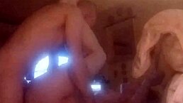 Roommate slut in dorm gets pussy licked and fucked hard.