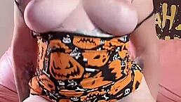 I Moan Loudly as the Huge Dragon Dildo Makes Me Cum