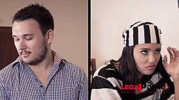 wanna join cathy heaven and kayla green in wild jail orgy?