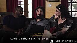 we take turns with big cock in threesome