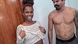 Mulata novinha Negah007 drilled by two in debut