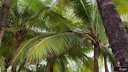 I picked up a girl from her cuckold husband at the beach and fucked her in the hotel room.