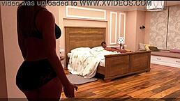 我的火辣继母让我第一次在3D动漫里高潮喷射