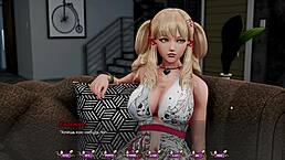 pale carnations gameplay with blonde milf