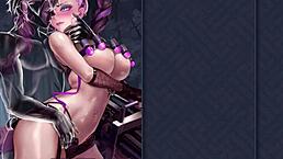 卡通游戏里猛操Diana大屁股射精高潮？