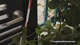 Busted by ex girlfriend