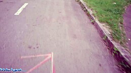 Public agent bangs redhead Ariela Donovan doggystyle in tunnel pov! 🔥