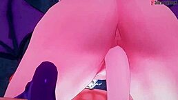 Morrigan Engages in Intense Fucking During Halloween Special