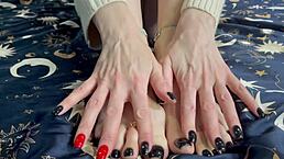 Wanna see real foot fetish with intense orgasm and squirt?