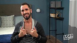Hector in hot gay action at Sean Cody! Sucking fantasies come alive! 🔥