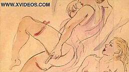 Ever seen vintage erotic drawings like these?