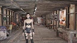 This Fallout 4 special fashion series features cute brunette sluts in action! 😉