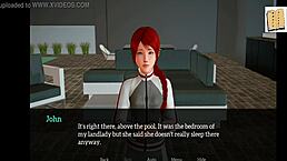 In My New Family Cartoon Game, Teen With Small Tits Fucks Milf Redhead Brunette On Big Ass?