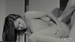 that cock is ramming the teen 18+'s slit and backdoor hard