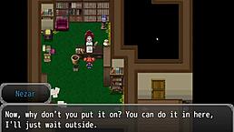 in henteria chronicles 3 part 8, the eng game features pixel art without images or animated scenes