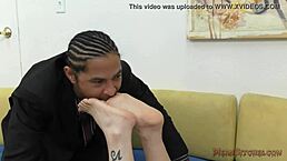 Nyomi Star Forces Boyfriend to Worship Her Pretty Asian Feet in Femdom Scene