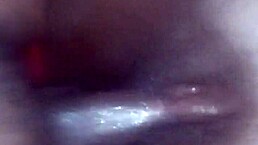 Squirt Queen Ebony Shows Juicy Close-Up Pussy Action