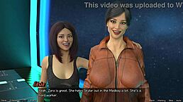 hot milf's nip slip in space adventure