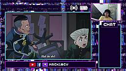 jojo's bizarre adventure animation part 4 chapters 15 is so weird and cool