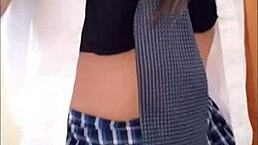 Student seduces professor with homemade porn of her big tits and juicy pussy