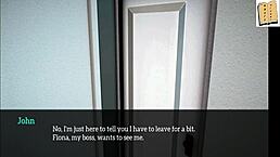 In My New Family Cartoon Game, Teen With Small Tits Fucks Milf Redhead Brunette On Big Ass?