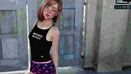 Sunshine love in hentai gameplay