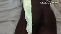 Landlord daughter sneaked out with tenant to fuck each other in a hotel