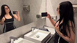 We picked up this cute petite girl, ate, and she paid with a good fuck?