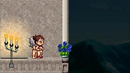 in henteria chronicles 3 part 8, the eng game features pixel art without images or animated scenes