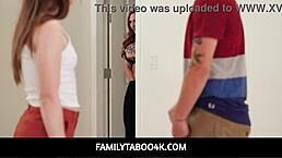 Familytaboo4k- Stepmom Sophia Locke Catches Stepsiblings Reese Robbins And Tyler Cruise Teasing Each Other