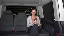 wild foursome in driving van with mea melone and wendy moon ends messy