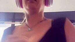 Training At The Gym My Tits Jumped Out.