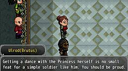 in henteria chronicles 3 part 8, the eng game features pixel art without images or animated scenes