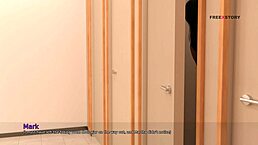 mark helps step-mom change dress