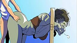 busty orc fucks with monster cock