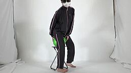 Japanese Fetish With Stockings, Balloons, And Food Play