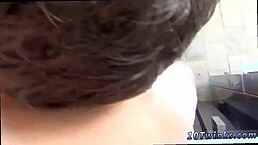 First time twink explores bareback with big thrill