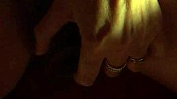 my wife plays and cums hard with her dildo toys