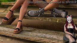 Wife Watches Bestie Ride Husband's Big Cock with Cum on Ass!