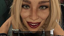 Reagan desperately wants to get pregnant in stranded in space, intense creampie action