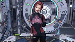 stranded in space 94, asian milf scientist showcases her curvy project