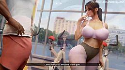 3d gym instructor gives animation lesson