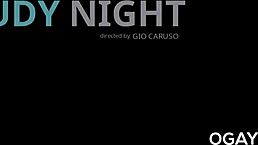 archer hart watching gay porn and masturbating with toys