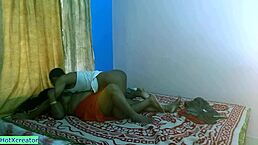 Indian Bengali bhabhi calls sex friend while husband's away, wow!