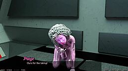 stranded in space 94, asian milf scientist showcases her curvy project