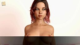 Teen 18+ Redhead in Anime Lust with Big Tits Action