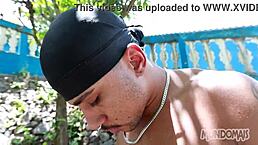 encontrei meu ex pelado no sitio e meti com ele