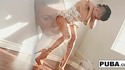 Hot Brunette Jezebelle Bond Teases In A Solo Scene