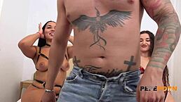 Kim Hot Craves to Bang This Couple! Candy Fly and Boyfriend Are Stunned!