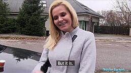 i'm the desperate milf fucking for cash in public, pov style